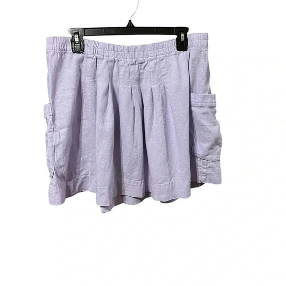 🟣Old Navy Purple Linen Skirt - Size Large - Picture 3 of 5